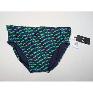 TYR Durafast Elite Swim Briefs Men's Size 38 XL Competition Drawstring New